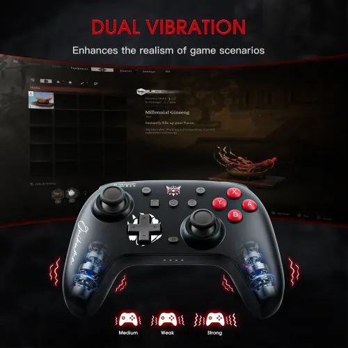 Onikuma C1 Tri-Mode Wireless Gaming Controller — image 4 of 6