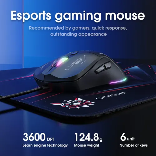 Onikuma TZ3006 3 in 1 Gaming Combo — image 3 of 4