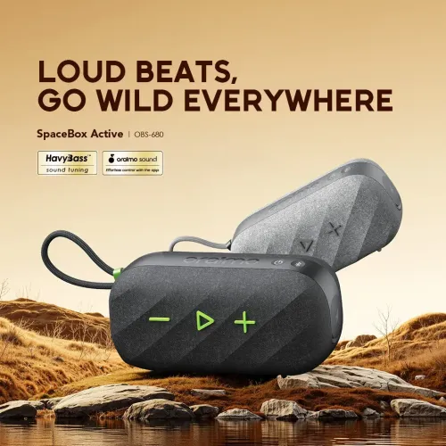Oraimo SpaceBox Active Portable Bluetooth Speaker — image 3 of 7