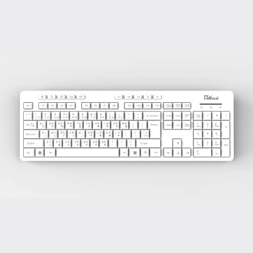 PC Power 602 Wired Keyboard with Bangla — image 2 of 2
