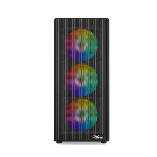 PC Power Air X Mesh BK mATX Mid Tower Gaming Casing — image 3 of 3