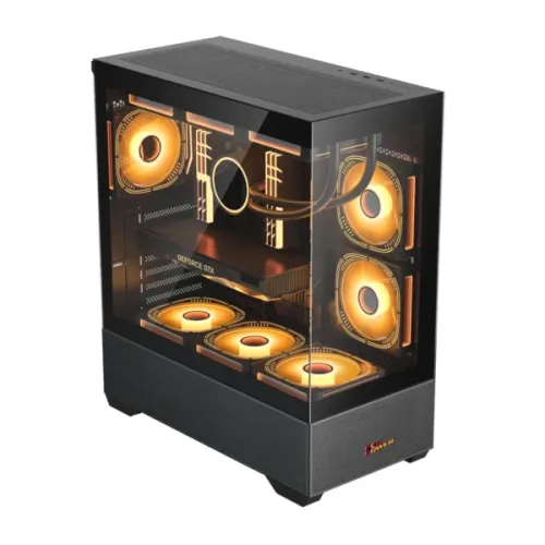 PC Power ICE TOWER BK Desktop Casing — image 2 of 4