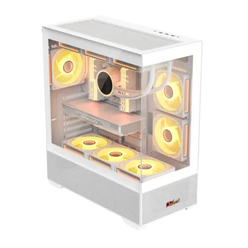 PC Power ICE TOWER WH Desktop Casing — image 2 of 4