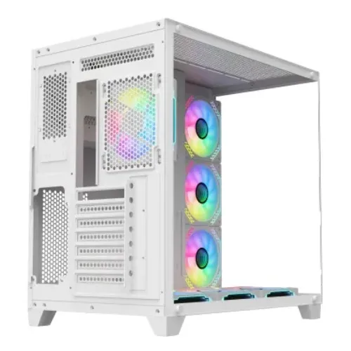 PC Power ICEBERG V3 WH Mid Tower Gaming Casing — image 4 of 6