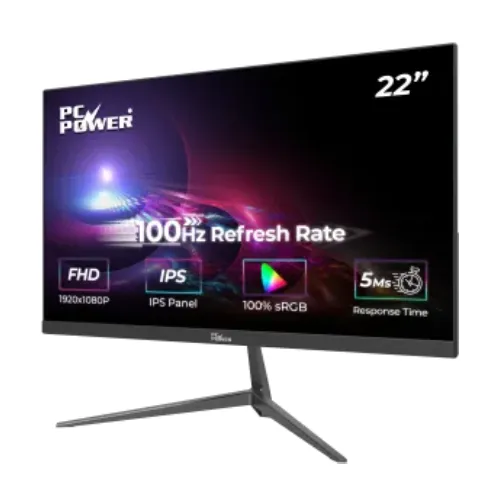 PC Power PCGM-King22 21.45" IPS FHD 100Hz Monitor — image 2 of 5