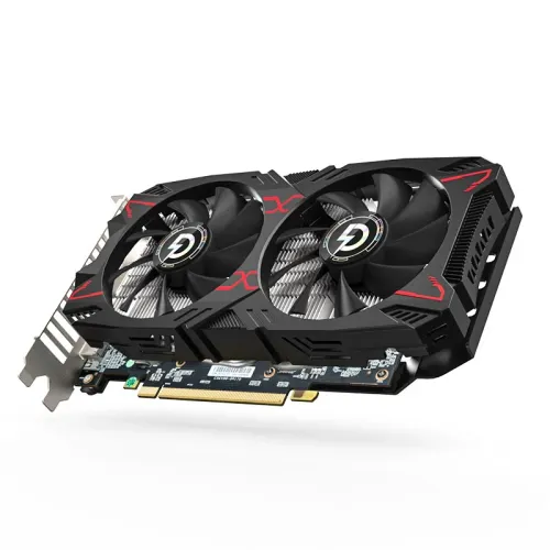PELADN RX 5500 XT 8G GDDR6 Dual Fan Black Gaming Graphics Card — image 4 of 5