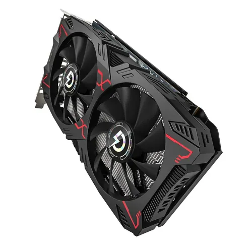 PELADN RX 5500 XT 8G GDDR6 Dual Fan Black Gaming Graphics Card — image 5 of 5