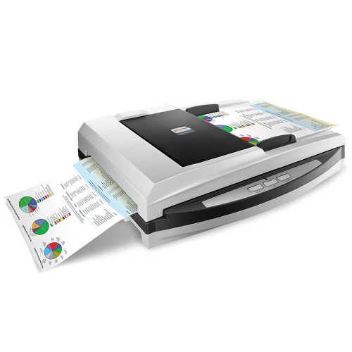 Plustek SmartOffice PL3060 A4 ADF Flatbed Scanner — image 3 of 4