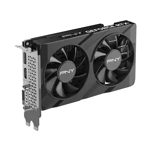 PNY GeForce RTX 3050 6GB VERTO Dual Fan GDDR6 Graphics Card — image 3 of 5