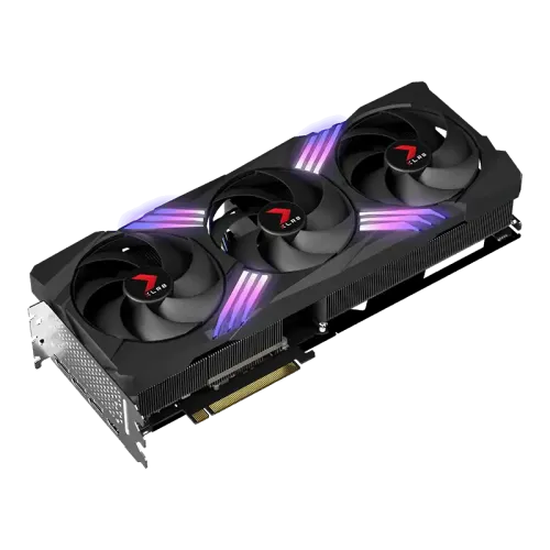PNY GeForce RTX 4070 Ti SUPER 16GB XLR8 Gaming VERTO EPIC-X RGB Overclocked Triple Fan GDDR6X Graphics Card — image 3 of 6