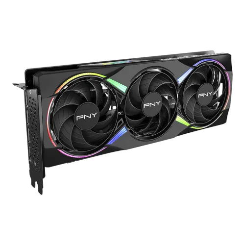 PNY GeForce RTX 5060 Ti 8GB EPIC-X RGB OC Triple Fan GDDR7 Graphics Card — image 3 of 6