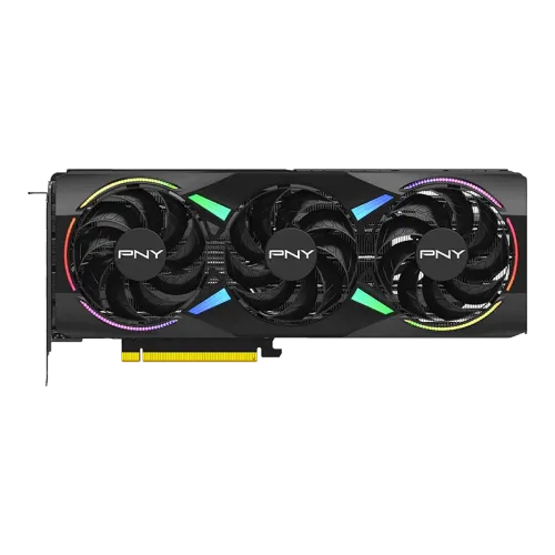 PNY GeForce RTX 5070 ARGB EPIC-X RGB OC Triple Fan 12GB GDDR7 Graphics Card — image 2 of 6