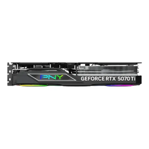 PNY GeForce RTX 5070 Ti Epic-X ARGB OC Triple Fan 16GB GDDR7 Graphic Card — image 4 of 6