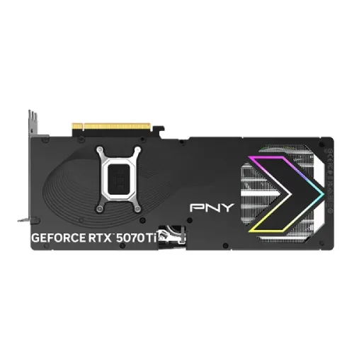 PNY GeForce RTX 5070 Ti Epic-X ARGB OC Triple Fan 16GB GDDR7 Graphic Card — image 6 of 6