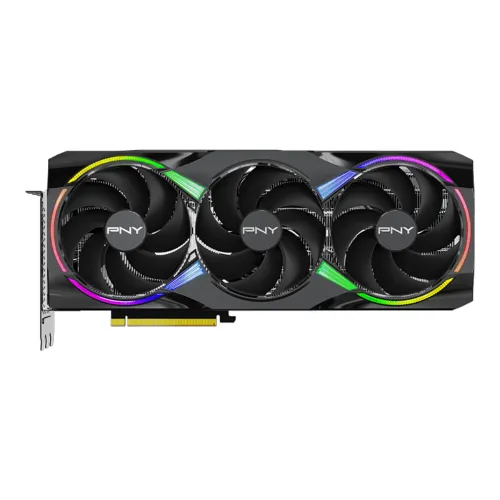PNY GeForce RTX 5070 Ti EPIC-X RGB Triple Fan Plus 16GB GDDR7 Graphics Card — image 6 of 6