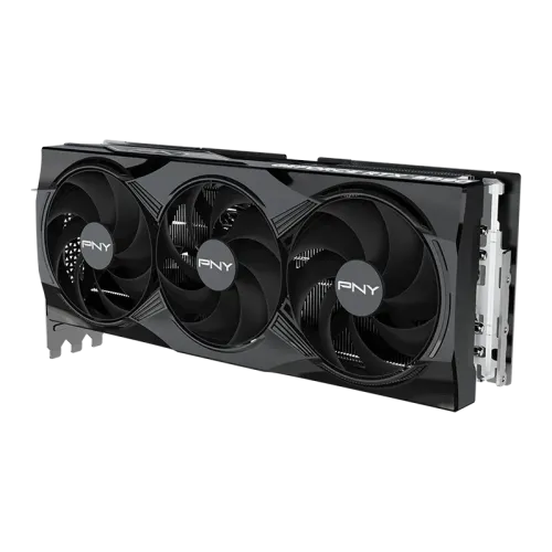 PNY GeForce RTX 5090 32GB GDDR7 Overclocked Triple Fan Graphics Card — image 3 of 6