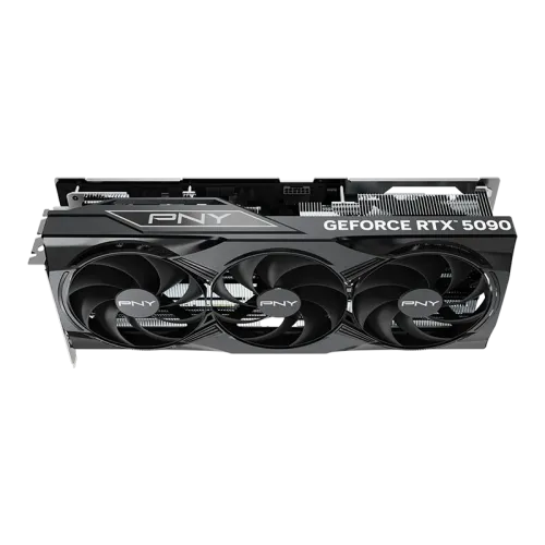 PNY GeForce RTX 5090 32GB GDDR7 Overclocked Triple Fan Graphics Card — image 4 of 6