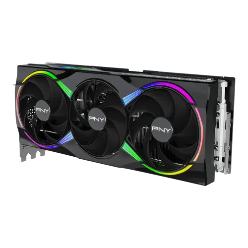 PNY GeForce RTX 5090 32GB GDDR7 ARGB EPIC-X RGB Overclocked Triple Fan Graphics Card — image 3 of 6
