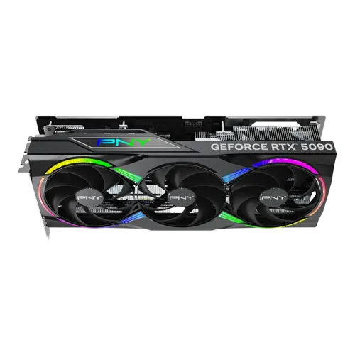 PNY GeForce RTX 5090 32GB GDDR7 ARGB EPIC-X RGB Overclocked Triple Fan Graphics Card — image 4 of 6