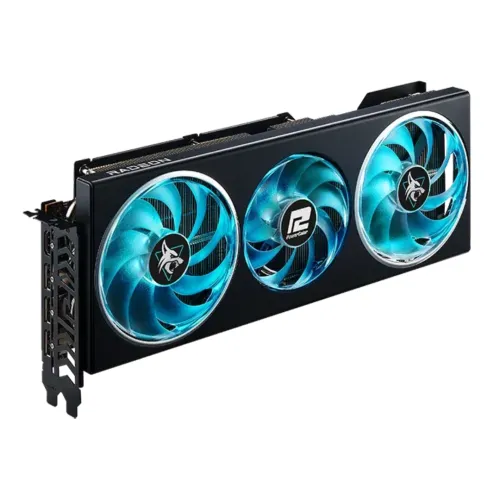 PowerColor Hellhound AMD Radeon RX 7700 XT 12GB GDDR6 Graphics Card — image 4 of 6