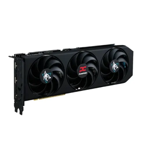PowerColor Hellhound AMD Radeon RX 9060 XT 16GB GDDR6 Graphics Card — image 3 of 5