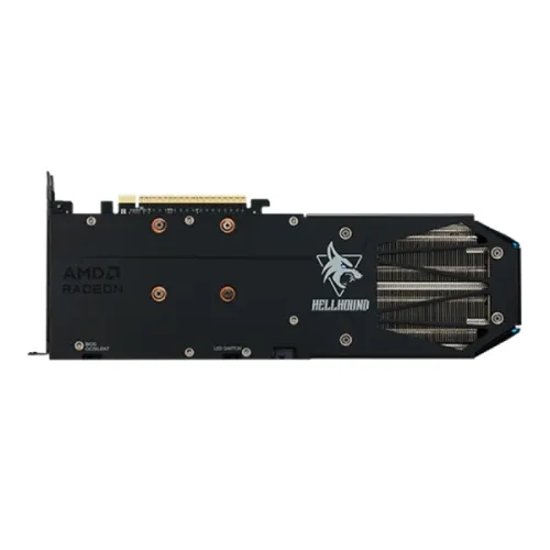 PowerColor Hellhound AMD Radeon RX 9060 XT 16GB GDDR6 Graphics Card — image 5 of 5