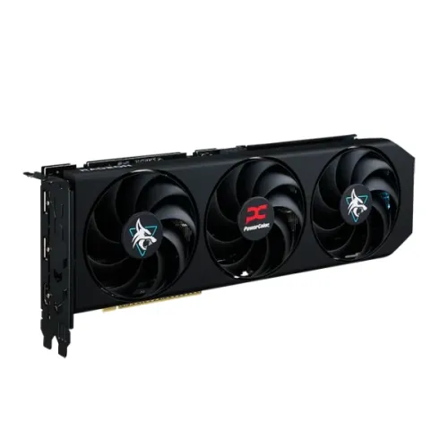 PowerColor Hellhound AMD Radeon RX 9060 XT 8GB GDDR6 Graphics Card — image 3 of 5