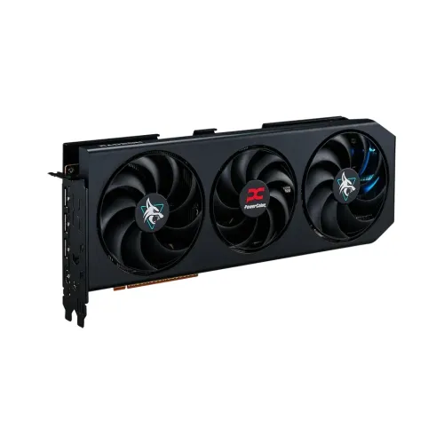 PowerColor Hellhound AMD Radeon RX 9070 16GB GDDR6 Graphics Card — image 3 of 6