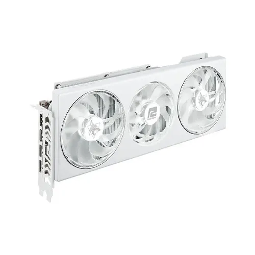 PowerColor Hellhound Spectral White AMD Radeon RX 7800 XT 16GB GDDR6 Graphics Card — image 2 of 5