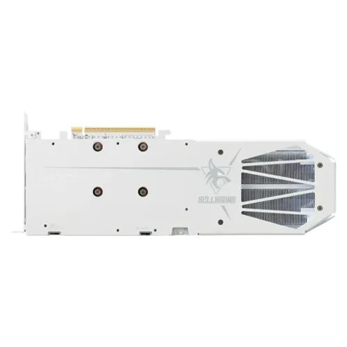 PowerColor Hellhound Spectral White AMD Radeon RX 9060 XT 16GB GDDR6 Graphics Card — image 6 of 6