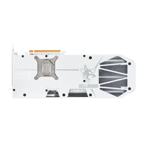 PowerColor Hellhound Spectral White AMD Radeon RX 9070 XT 16GB GDDR6 Graphics Card — image 5 of 5
