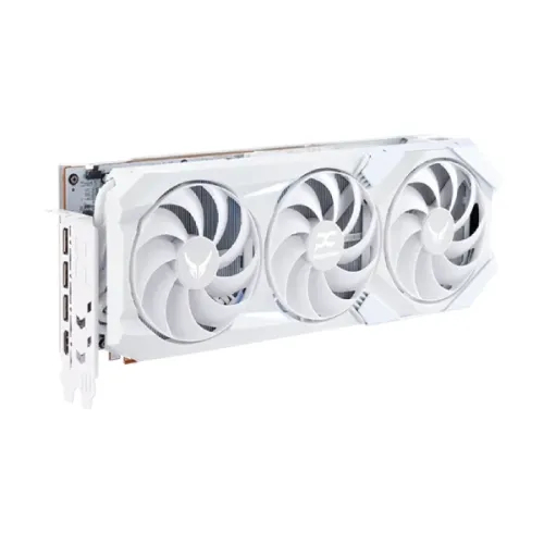 PowerColor Red Devil Spectral White AMD Radeon RX 9070 XT 16GB GDDR6 Graphics Card — image 3 of 5