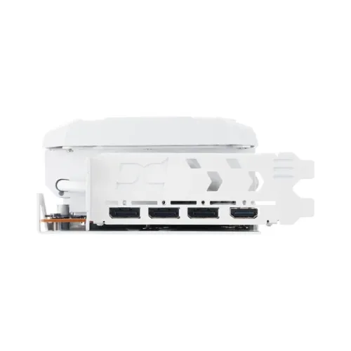 PowerColor Red Devil Spectral White AMD Radeon RX 9070 XT 16GB GDDR6 Graphics Card — image 4 of 5