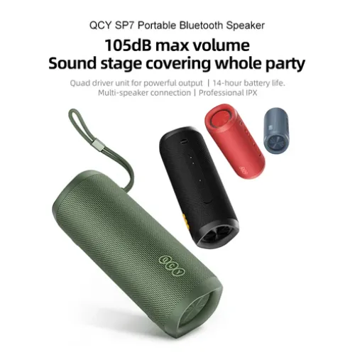 QCY SP7 Portable Bluetooth Speaker — image 3 of 3