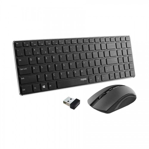 Rapoo 9300T Wireless Slim Keyboard Mouse Combo — image 2 of 2