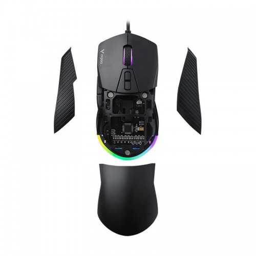 Rapoo V360 USB RGB Backlit Gaming Mouse Black — image 3 of 3