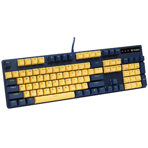 Rapoo V500PRO Backlit Wired Yellow-Blue Mechanical Gaming Keyboard — image 2 of 3