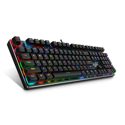 Rapoo V700RGB Alloy Backlit USB Mechanical Gaming Keyboard — image 2 of 3