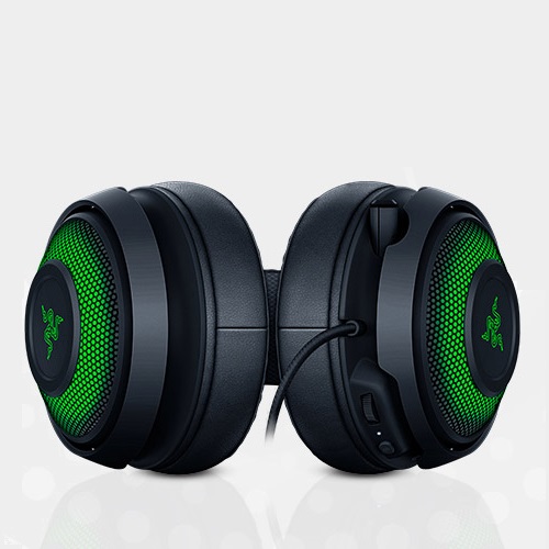 Razer Kraken Ultimate 7.1 Surround Sound RGB Underglow Lighting Gaming Headset — image 2 of 2