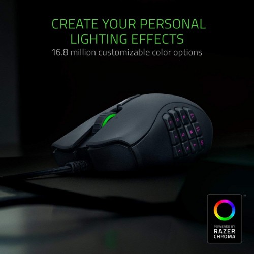 Razer Naga Trinity - Multi-color Wired MMO Gaming Mouse (Global) — image 4 of 5