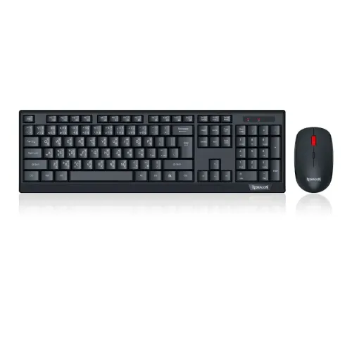 Redragon BS-8343 Wireless Keyboard Mouse Combo with Bangla