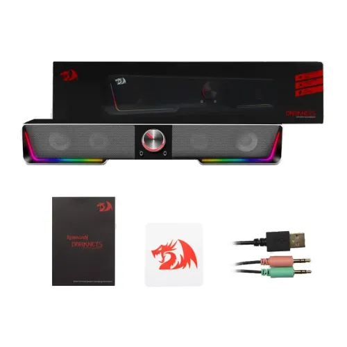 Redragon GS570 Darknets RGB Bluetooth Stereo Soundbar — image 2 of 2