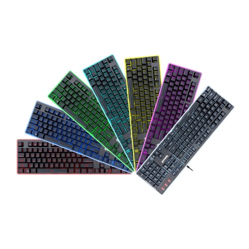 Redragon K509 DYAUS 7 Colors Backlit Gaming Keyboard — image 6 of 6