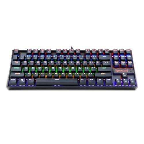 Redragon K552 KUMARA RAINBOW RGB Backlit Blue Switch Mechanical Gaming Keyboard — image 5 of 5