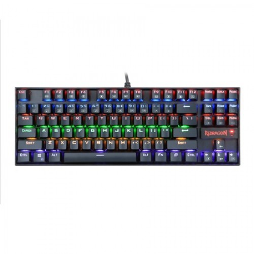 Redragon K552 KUMARA RAINBOW RGB Backlit Red Switch Mechanical Gaming Keyboard — image 2 of 5