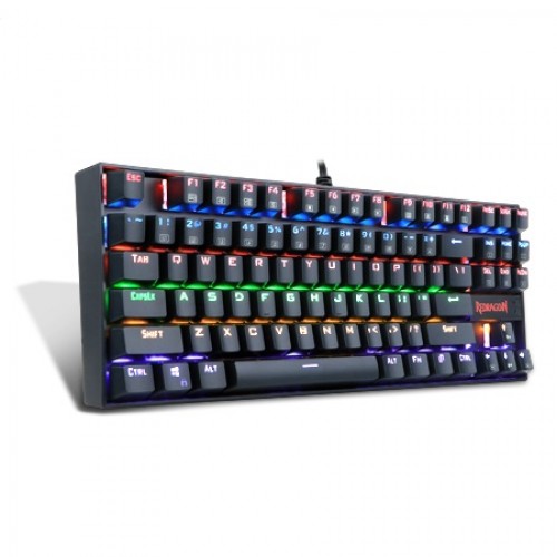Redragon K552 KUMARA RAINBOW RGB Backlit Red Switch Mechanical Gaming Keyboard — image 3 of 5