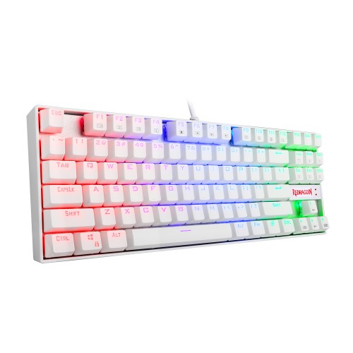 Redragon K552RGB KUMARA RGB Backlit Mechanical Gaming Keyboard White — image 2 of 4