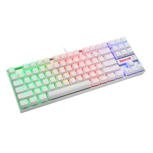 Redragon K552RGB KUMARA RGB Backlit Mechanical Gaming Keyboard White — image 3 of 4