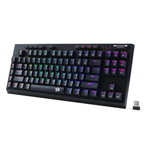 Redragon K596 VISHNU 2.4G Wireless RGB Mechanical Gaming Keyboard — image 5 of 6