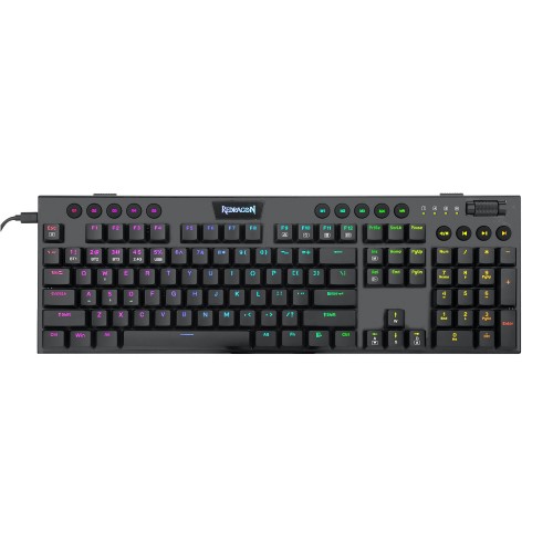 Redragon K618 HORUS Wireless RGB Ultra-Thin Mechanical Gaming Keyboard — image 2 of 5